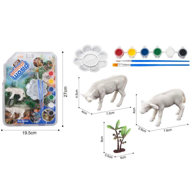 Детская раскрашиваемая игрушка, набор,Pigment farm, интерактивная раскраска, ручная работа, граффити