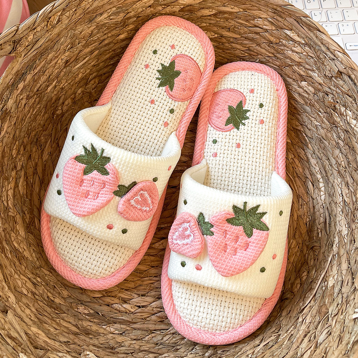 핑크스트로베리-TPR 두꺼운 바닥