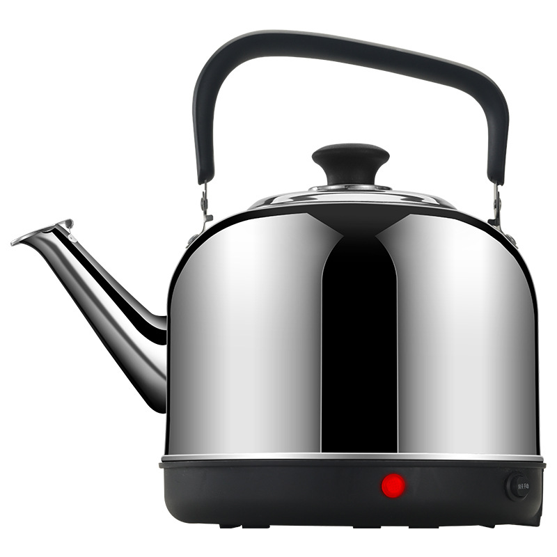 304 스테인레스 스틸 전기 차 스토브 전기 주전자 휘파람 주전자 대용량 자동 전원 차단 절연 가구