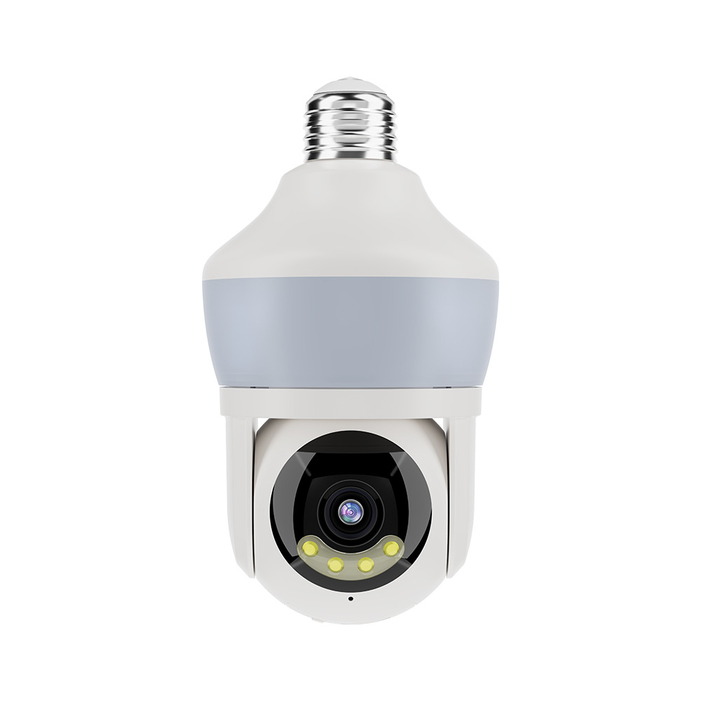 国境を越えて人気の高いスマート電球型監視カメラ、屋内高画質ナイトビジョン、携帯電話遠隔操作WiFiモニター工場