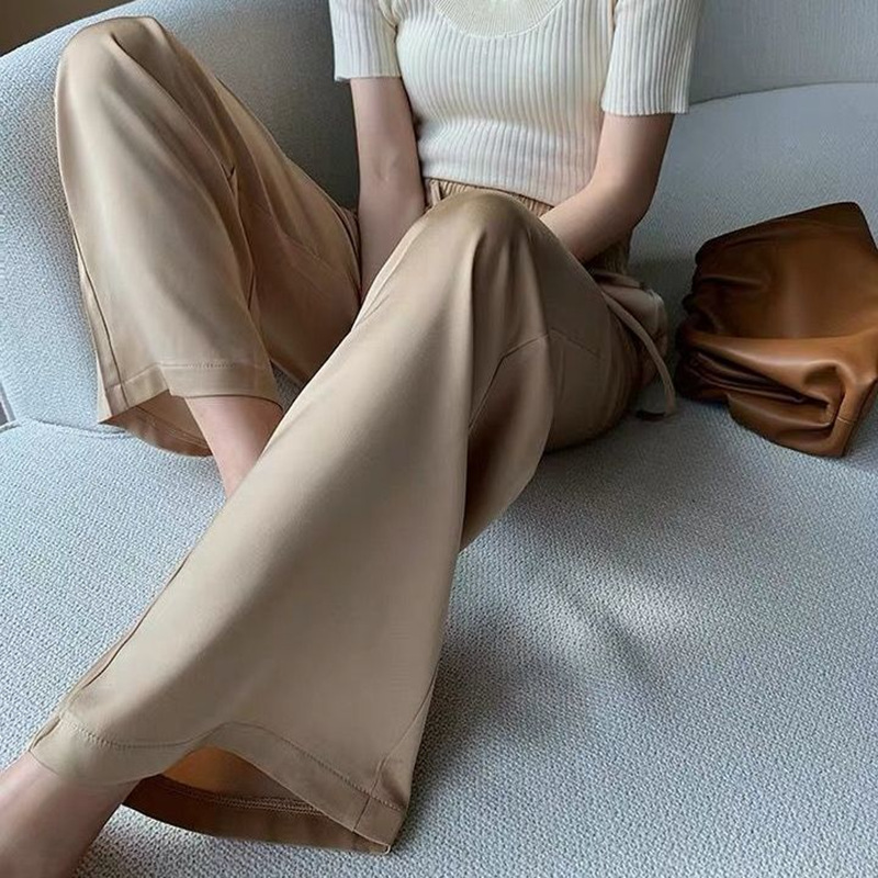 F9257 1630K QUẦN NỮ HANTDC THỜI TRANG NỮ LỤA TƠ TẰM G05 SẢN PHẨM MỚI