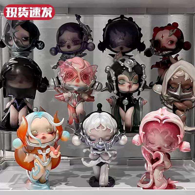 Blind box кукла SKULLPANDA SP13, серия «звук», высококачественная коллекционная фигурка девочки