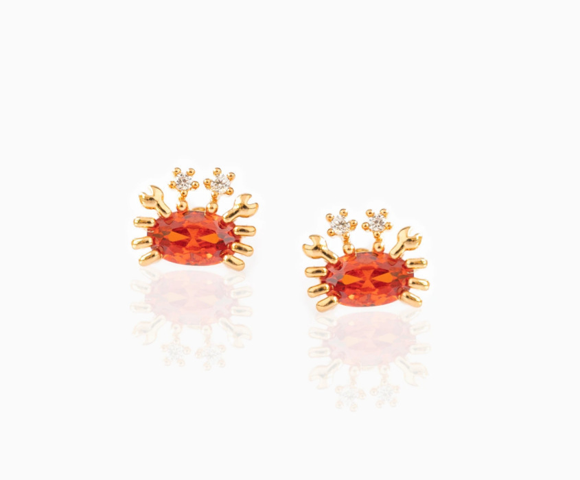 4g Weight Zinc Alloy Ear Needle Material Rhinestones Inlay Material Ear Studs Classification 1 Pair Quantity Travel, Daily Occasion Alloy Material Animal, Fruit, Starfish Pattern Women's Gender Inlay Design Cute Style 1 Pair Cute Animal Fruit Starfish Inlay Alloy Rhinestones Ear Studs 17