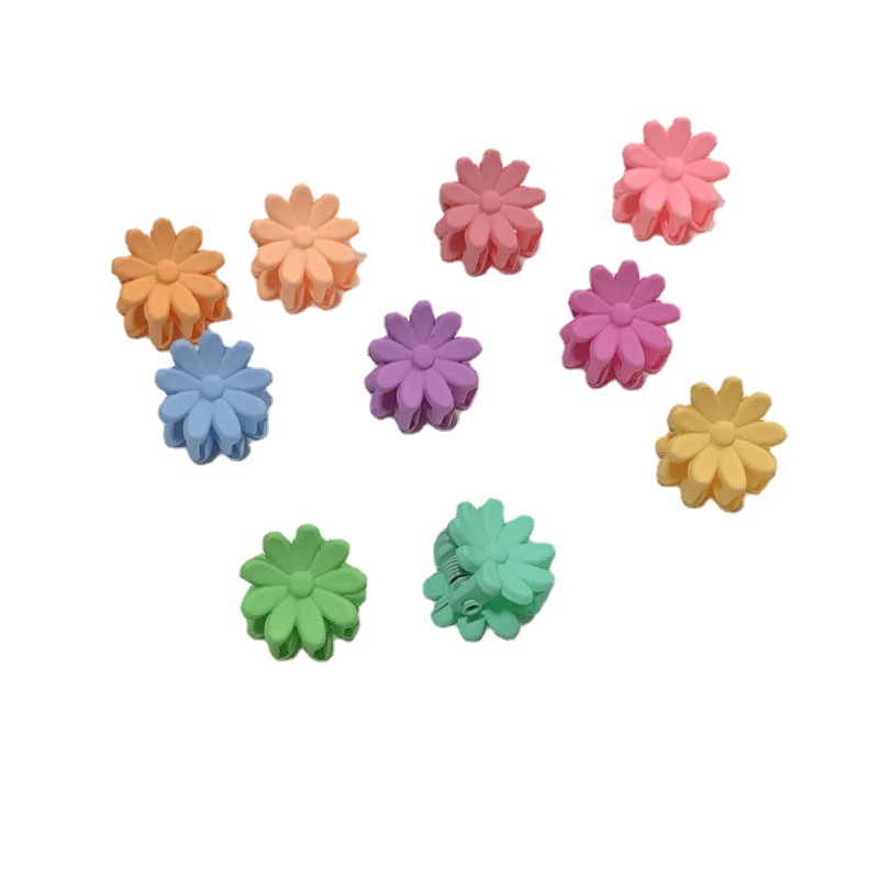 1,5 CM flor clip Daisy horquilla de color trenzado para niños horquilla rota horquilla clip superior bebé horquilla accesorios para el cabello
