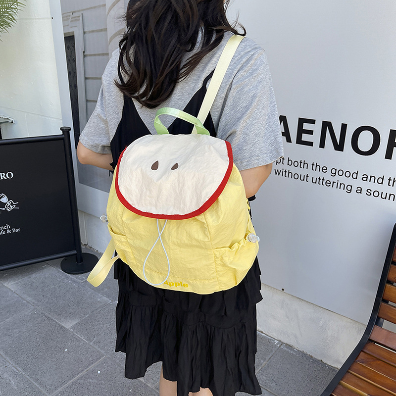 Macaron coreano mochila de dopamina para estudiantes en clase, mochila de escolares ligera, nueva mochila encantadora para mujeres