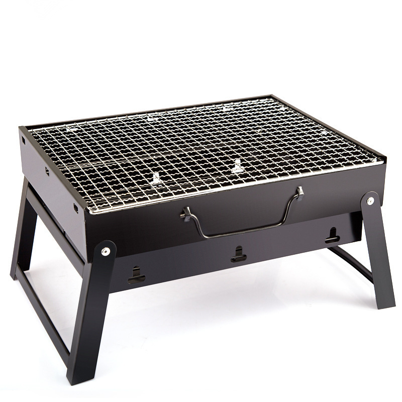 バーベキューグリル BBQ 家庭用バーベキューグリル 屋外折りたたみポータブルバーベキューグリル 炭ストーブ 引き出しストーブ キャンプグリル|undefined