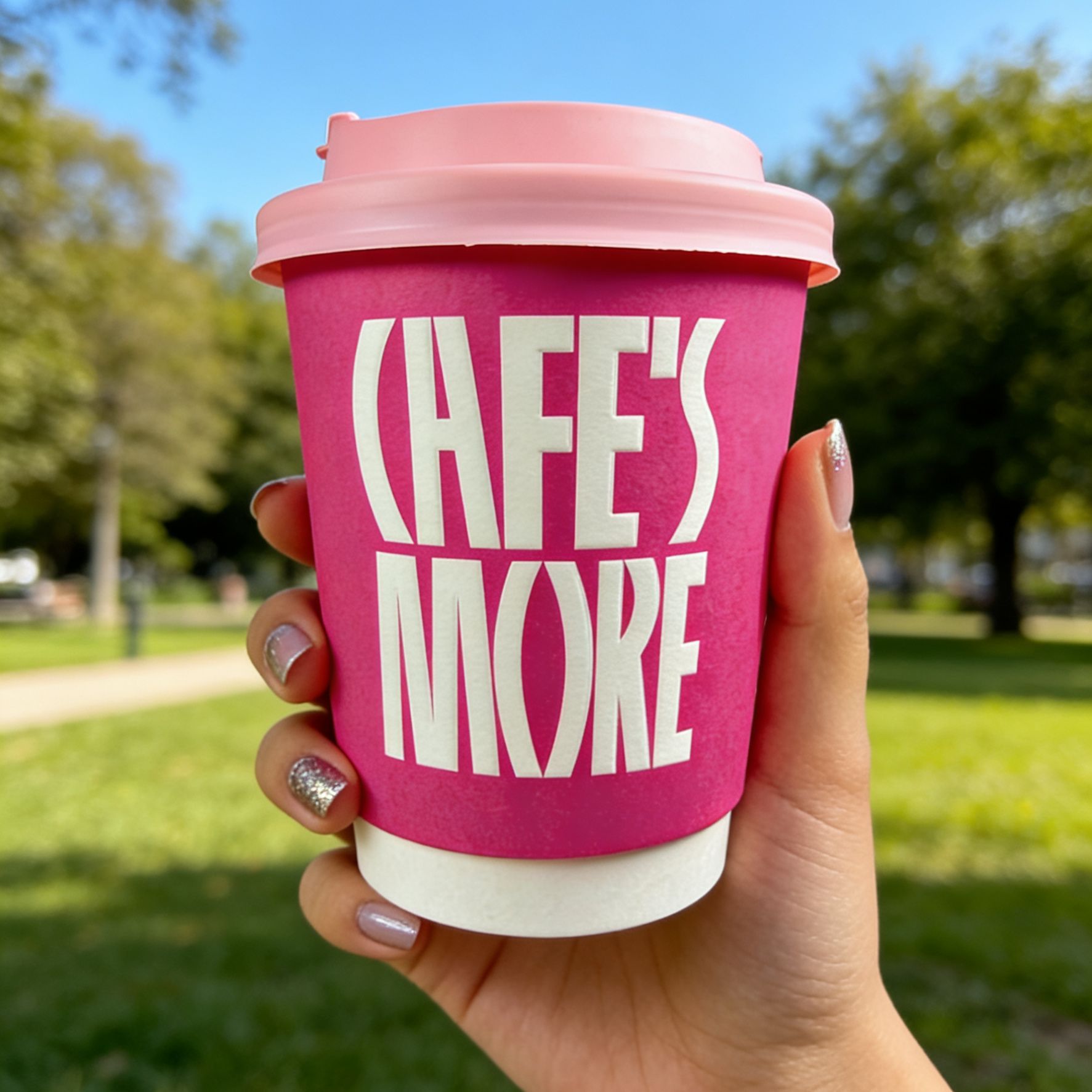 Double-layer hollow eco-friendly edible-grade coffee and milk tea hot drink cup, popular paper cup for wholesale and takeout packaging