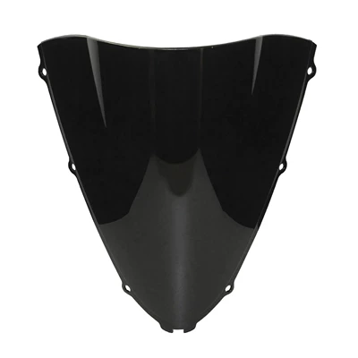 Suitable for Kawasaki Zx14 Zx-14R Zzr1400 Modified Motorcycle Front Windshield, Windscreen, Wind Shield (Motorcycle front windshield) - smoked-black