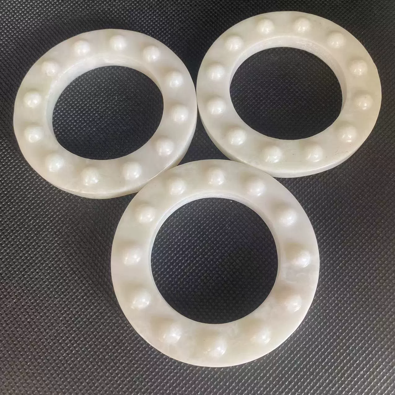 厂家供应温灸按摩仪用玉石按摩头配件原石雕刻玉石圆环玉石刮痧板