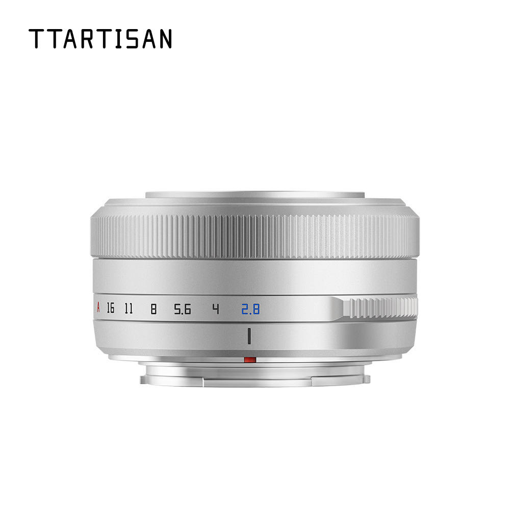 【银色】TTArtisan铭匠光学AF 27mm F2.8自动镜头适用富士XF XPRO