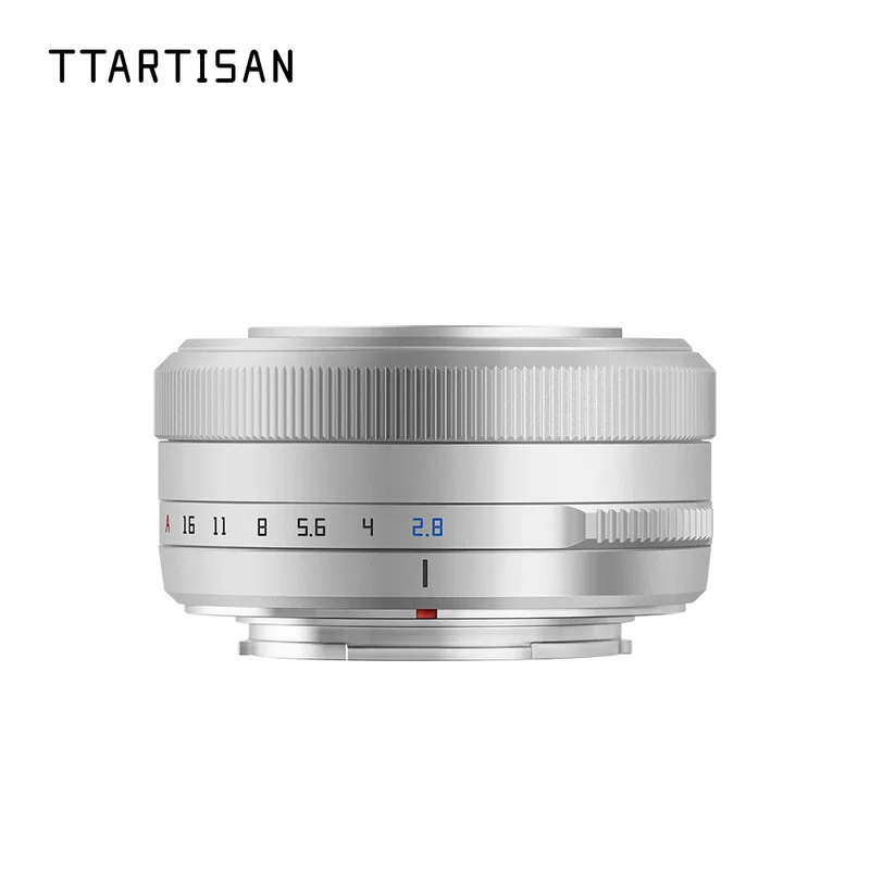 [Silver] Объектив TTArtisan Optical AF 27 мм F2.8 автоматический для Fuji XF XPRO