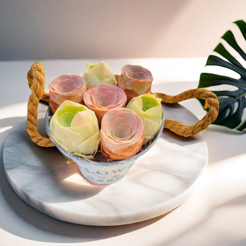 [선호장식] 삼줄철통 꽃바구니 11cm (배송준비중)