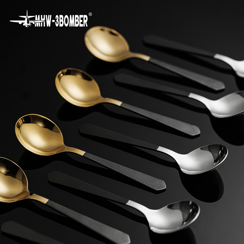Mhw-3Bomber Bomber Barista Cupping Spoon Sca Professional Coffee Stirring Spoon 304 Stainless Steel Electroplating Mhw-3Bomber Bomber Barista Cupping Spoon Sca Professional Coffee Stirring Spoon 304 Stainless Steel Electroplating