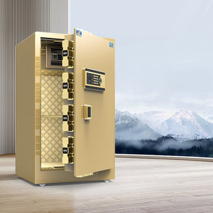 2025 New Safe Home Small Mini Safe Home Password Fingerprint Box Office Safe