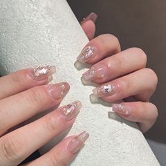 碎夢 | 純手工貓眼光療穿戴甲穿戴甲批發成品重複使用美甲貼片