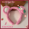 Demi-season cute children's headband for face washing, non-slip bangs, hairpins, 2023 collection