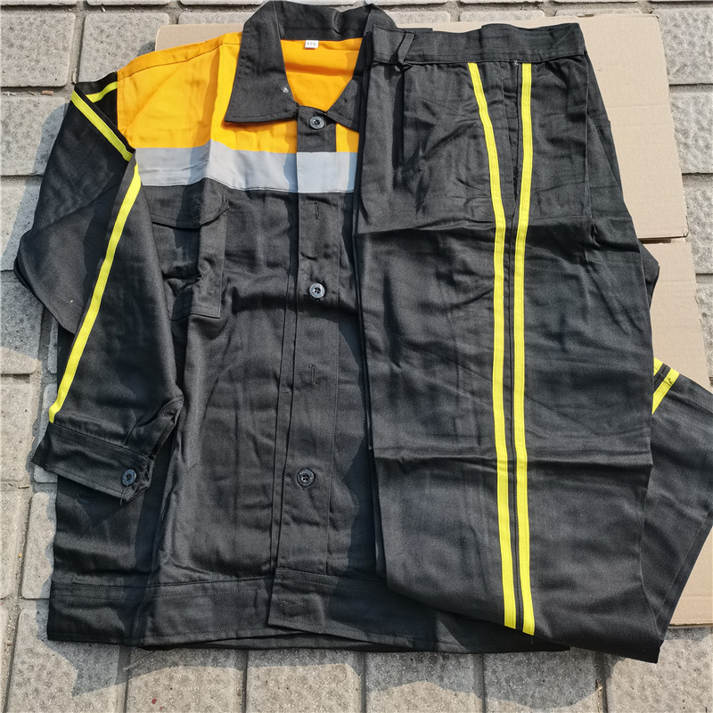 铁路调车工作服套装 工地安全员工作服 反光养护工检修工装