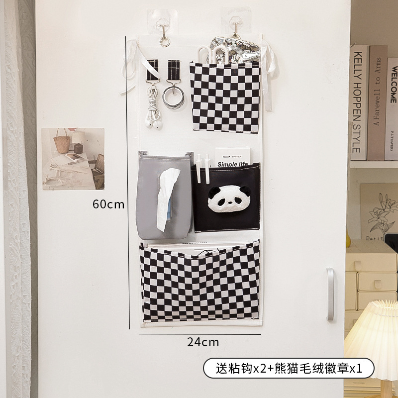 大学寮のベッド吊り下げバッグ、壁掛け収納バッグ、壁掛けベッドサイド収納バッグ、車載用|undefined