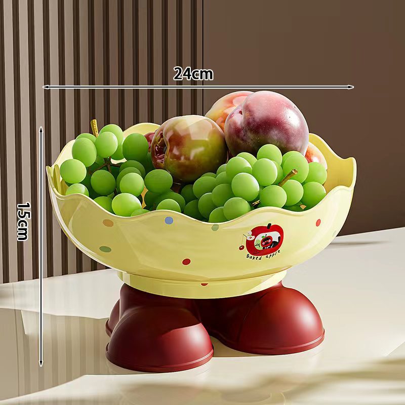 多巴胺果盘洗菜盆篮家用刺身盘洗菜篮新款高脚大容量水果盘|undefined