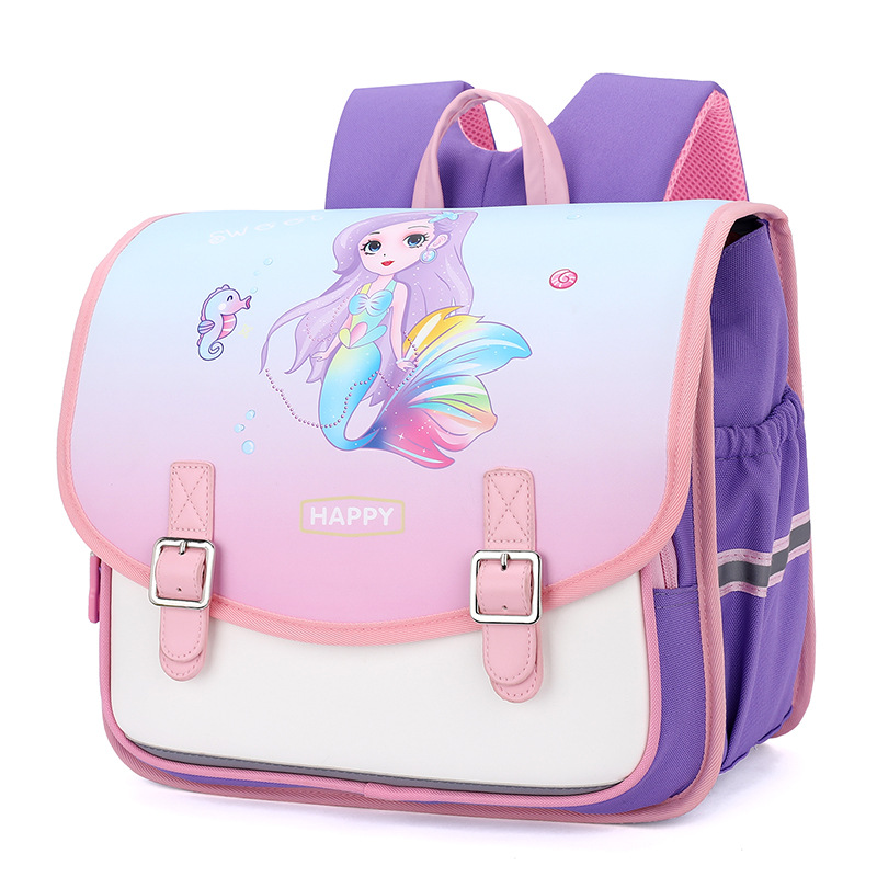 2022 peces naturales nueva mochila Escuela Primaria grado 1-3 horizontal niños y niñas transfronteriza Venta caliente