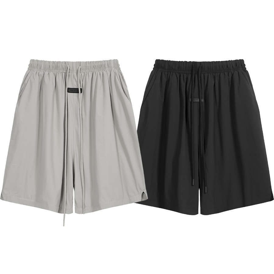 FEAR OF GOD ESSENTIALS Pantalones cortos casuales de verano de doble capa de nylon
