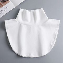 白色内搭假高领套脖假领子女薄款秋冬内搭黑色百搭打底假领子装饰