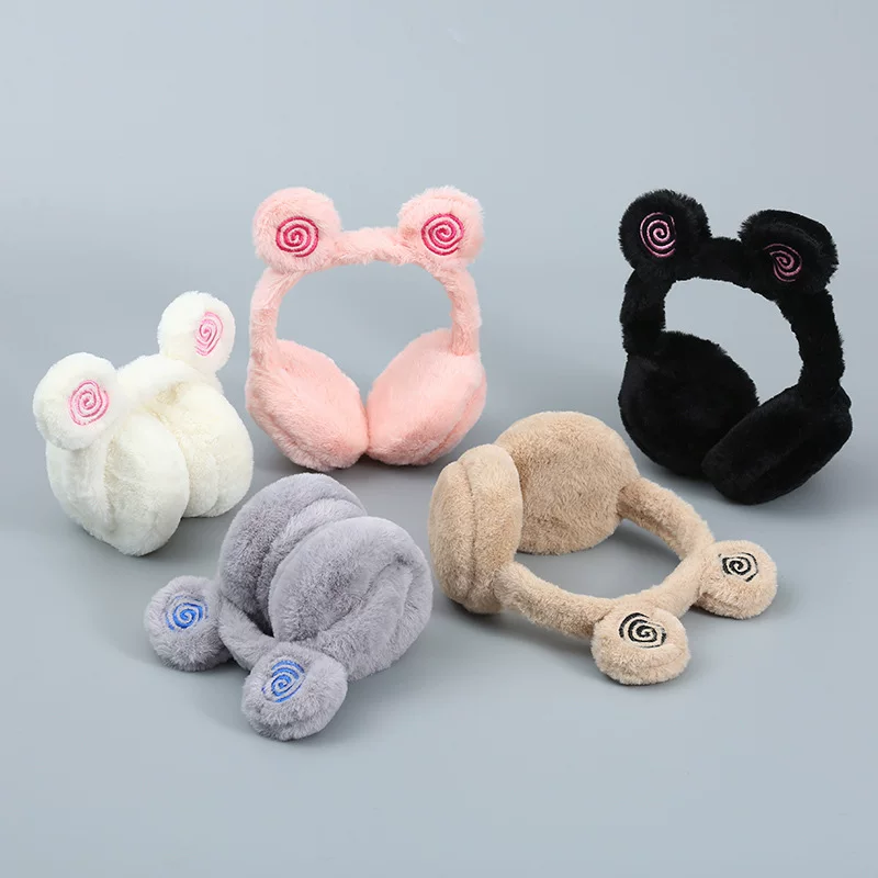 Folding snails, headphones, foldable windproof keep warm earmuffs, ear protection