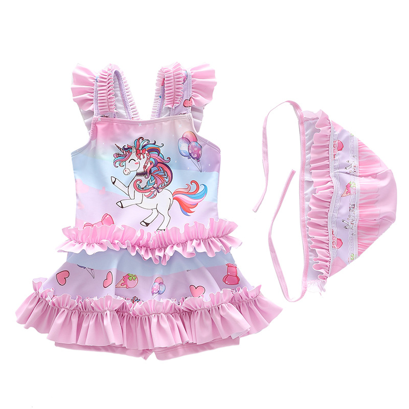 Children's swimwear, bodysuit for early age 4