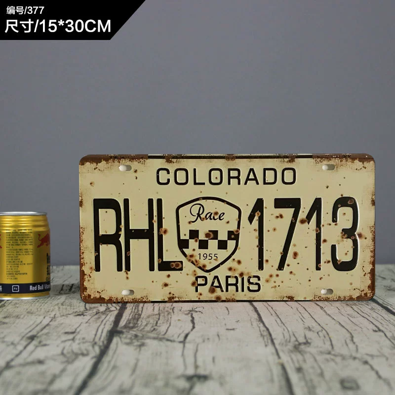 Retro creative wall pendant, decorations, American style