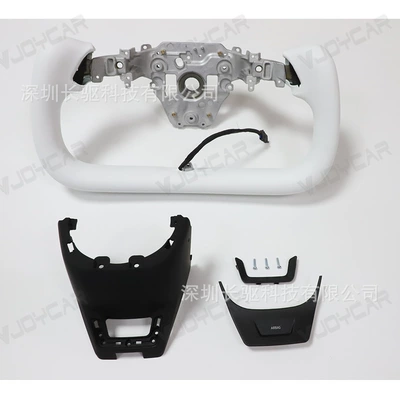 2026 brand new 2nd generation Yoke steering wheel/suitable for Tesla Model 3/Model Y/Model YL (Steering wheel) - white