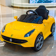 新款儿童电动四轮带遥控1岁-6岁可载人汽车工厂直销儿童酷炫跑车