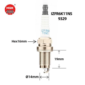 Orijinal Ngk Izfr6K11Ns 9329 İridium Platin şam Honda Spirior, City, Sylphy üçün