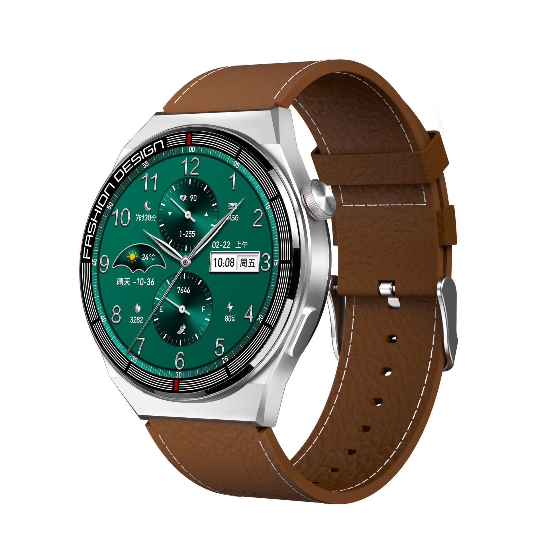 Cross-border retail explosions H4 ProMax smart watch Bluetooth call heart rate blood oxygen hand up bright screen Ai assistant