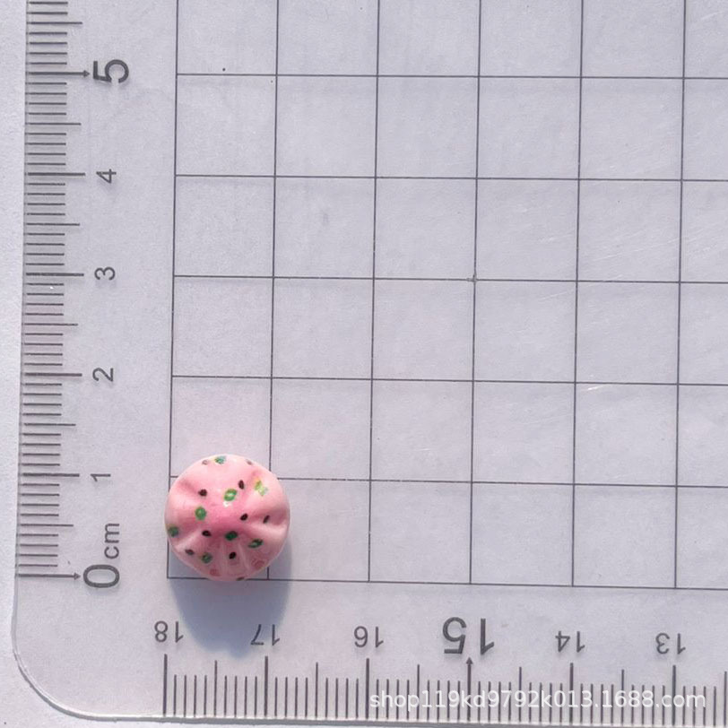 New Mini Food Play Water Fried Bag Resin Accessories Children's Play Toy Handmade Hairpin Haircord DIY Jewelry