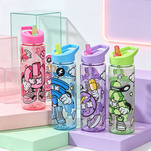 �W�t��ͨ�T�fPETG���ϱ�͸��ĥɰ800ml�������\��ˮ�����ܱ��F؛