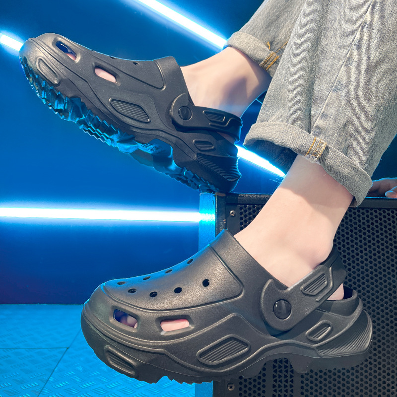 EVA CAVE SHOES 커플의 부드러운 밑창 기모 성인 WRAPPABLE 편안한 원피스 남성용 고층 통기성 외투 신발