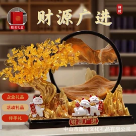 树脂工艺品;其他装饰摆件;招财摆件