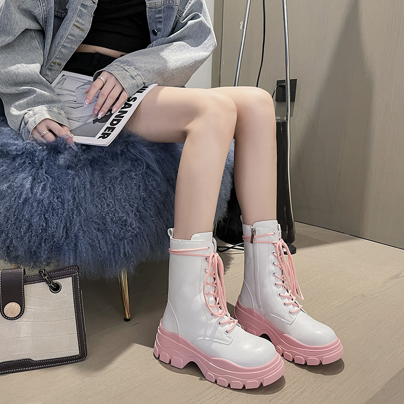 Scarpe da trekking da donna, da uomo, in pelle scamosciata, stiletto retrò, con tacco medio, punta affilata, punta quadrata, fibbia, per ufficio_voghion.com