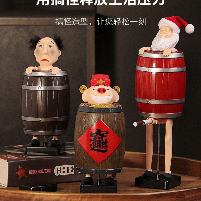 エイプリルフールの新しい自動タバコボックス、面白い手作りタバコボックスの装飾品、友達や男性にプレゼントとして|undefined