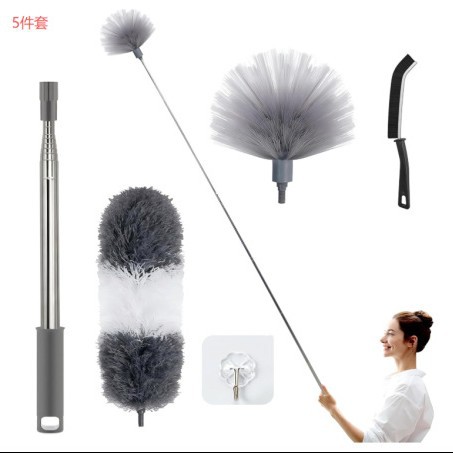 Combinación de alta altitud de fibra de limpieza de cenizas polvo pulverizador de pelo de pollo, pulverizador electrostático flexible, pulverizador de polvo de Schneil, cepillo de polvo de separación image 31