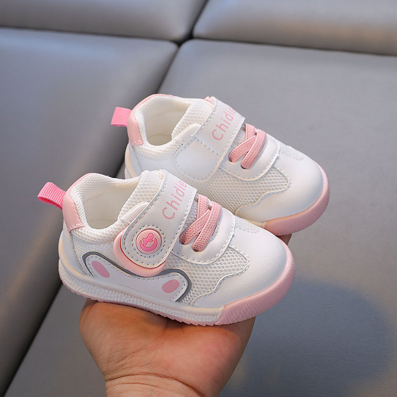 Otoño zapatos para bebés tesoro femenino suela blanda zapatos para niños pequeños zapatos para niños niños de 1 a 3 años zapatos para niños deportes para niñas