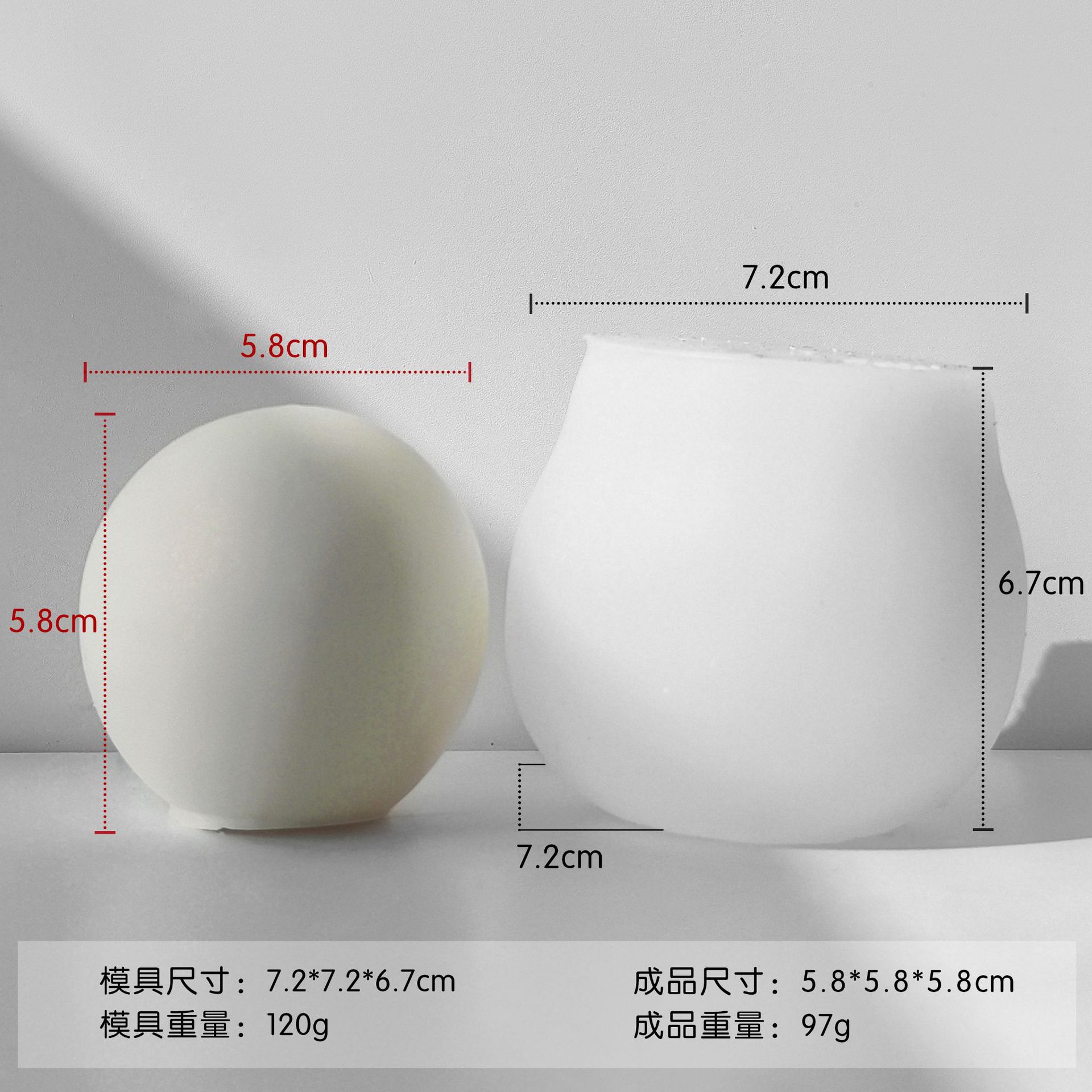 En stock en forma de pera aromaterapia vela molde de silicona DIY botella en forma de jabón hecho a mano herramienta abrasiva molde para hornear en forma de abanico