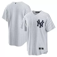 Белая домашняя форма MLB Yankees с именем игрока, дышащая, с 3D-печатью, летняя бейсбольная форма для самостоятельной сборки