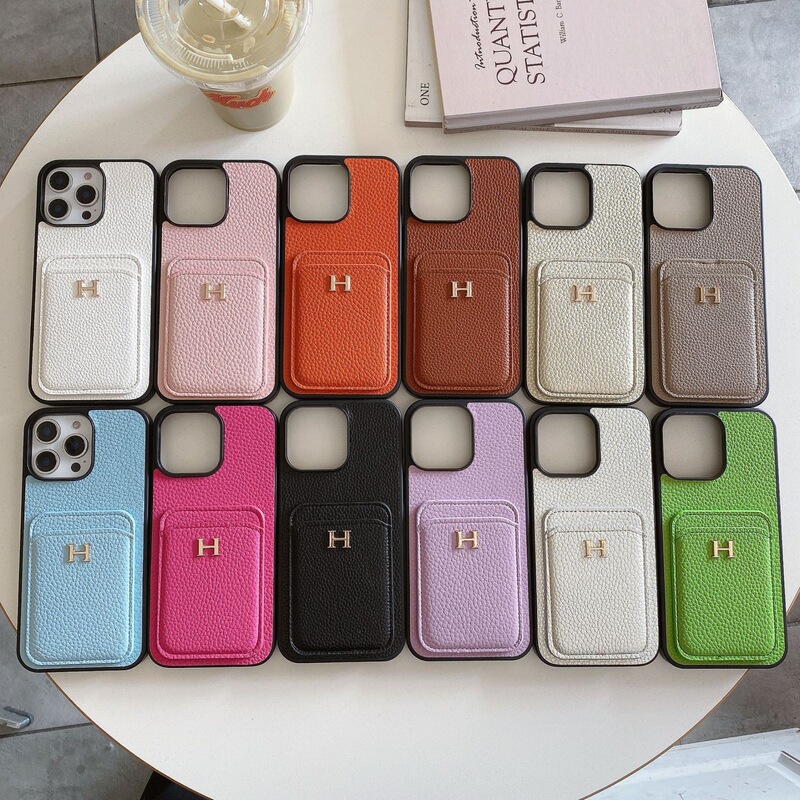 Suitable for Apple iPhone 17 Pro, lychee pattern leather card slot phone case, trendy brand phone case for Apple 16/13 Suitable for Apple iPhone 17 Pro, lychee pattern leather card slot phone case, trendy brand phone case for Apple 16/13