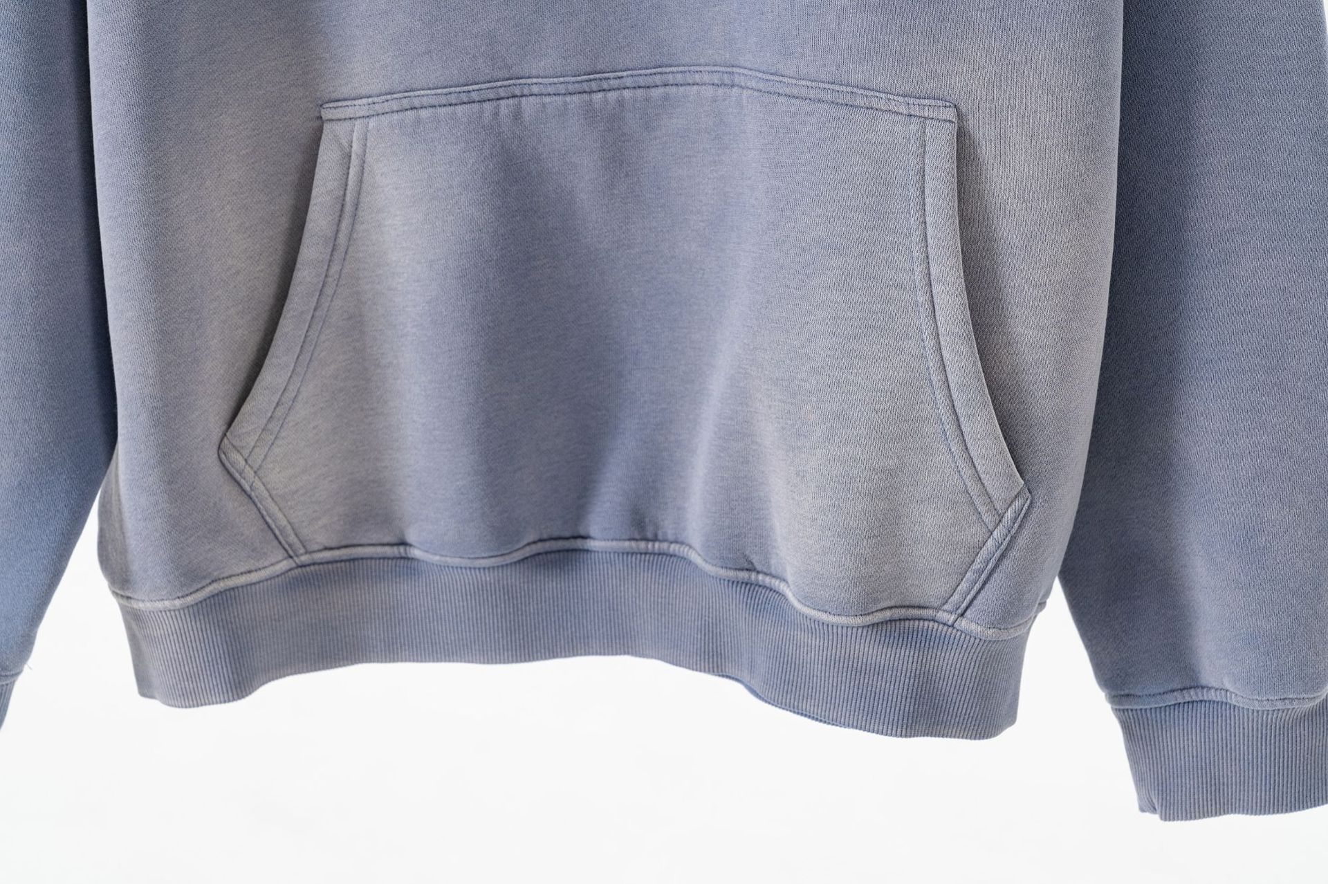 Herrenbekleidung High Street Fashion Marke Schwergewicht alt gewaschen plus samtgesprühter Affen-Kapuzenpullover_voghion.com