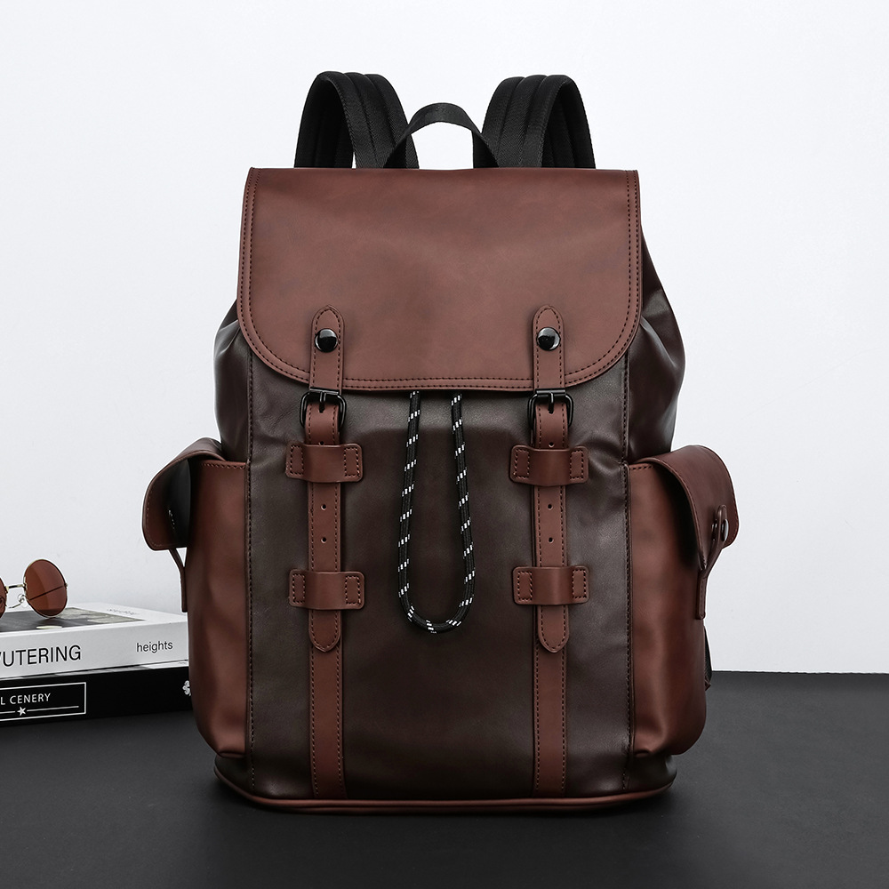 Trendy Men's Backpack 2025 New Fashion High-Quality Commuter Computer Bag Youth Casual Outdoor Backpack