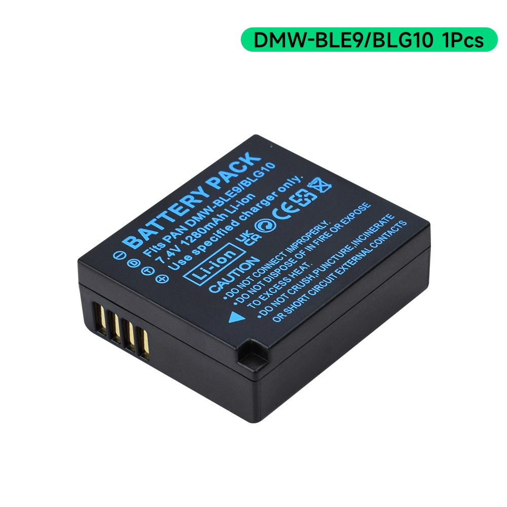 Аккумулятор камеры DMW-BLG10 подходит для Panasonic GX85 GX7 GF3 GF6 GF6 Leica LX100M2 BLE9E