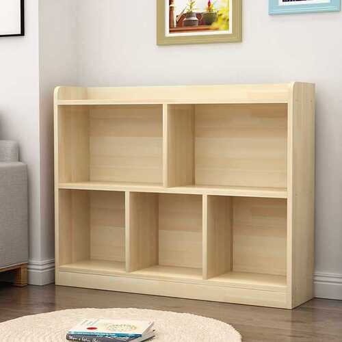 Wholesale solid wood bookshelf children's simple bookcase combination shelf cabinet low cabinet home standing minimalist modern storage