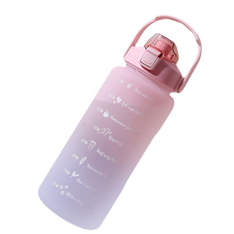 Taza de agua transfronteriza de gran capacidad para estudiantes de entrenamiento militar calibración hervidor de agua para hombres y mujeres acondicionamiento físico taza de agua portátil resistente a altas temperaturas verano