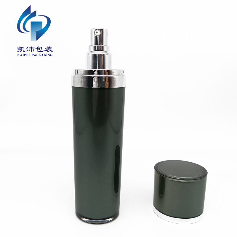 120ml锥圆平顶亚克力乳液瓶系列 亚克力化妆瓶厂家